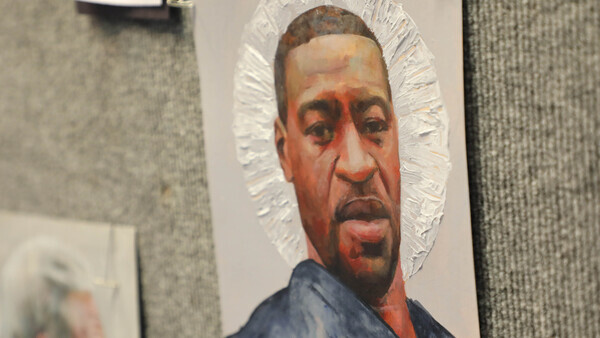 Artwork of George Floyd by Isaac Jekel - 10th Grade