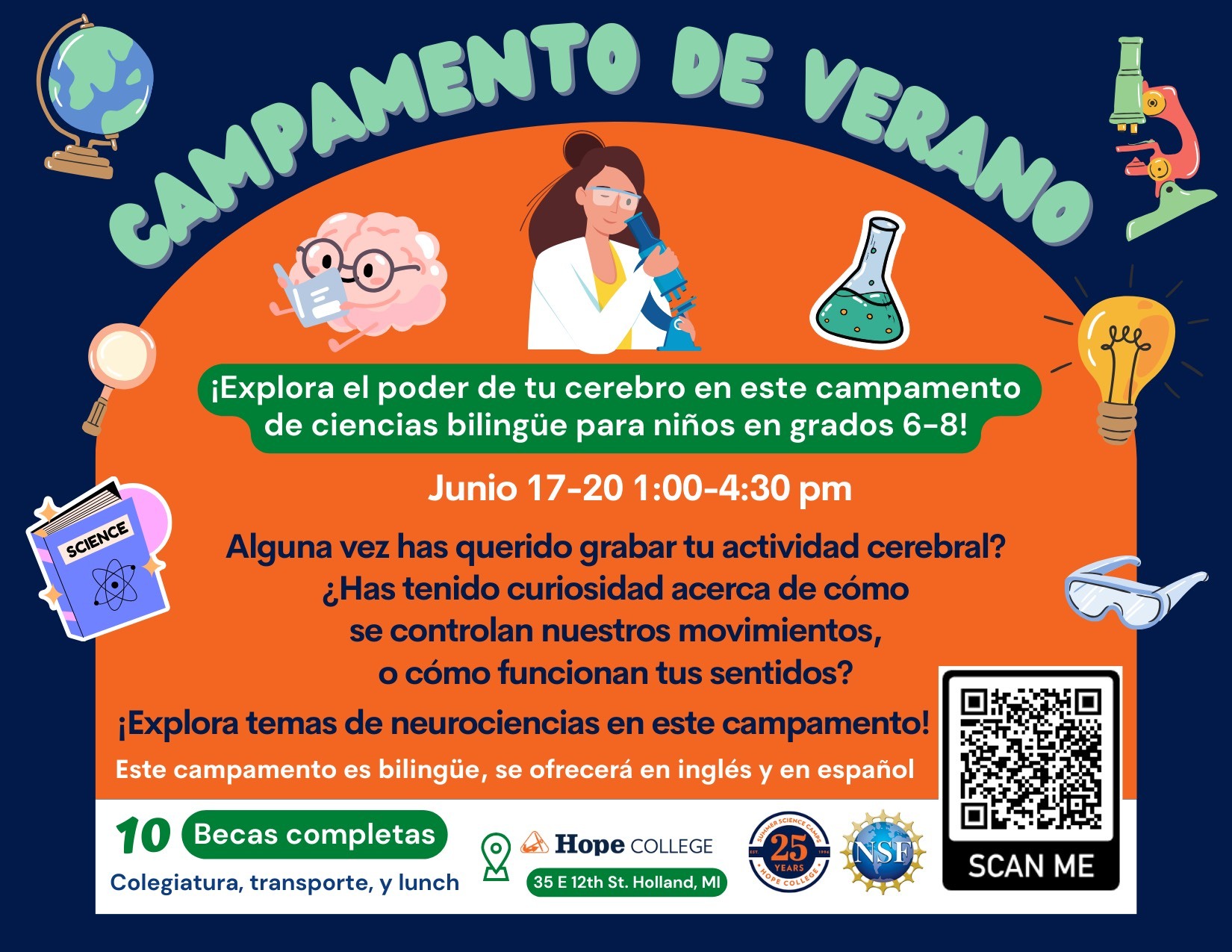 ExploreHope Neuroscience Camp en Español 